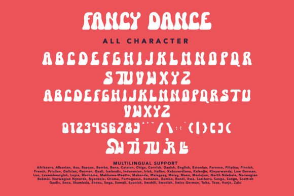 Fancy Dance Font - Preview 4