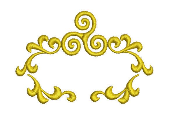 Golden Petal Frame