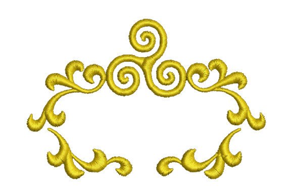 Golden Petal Frame