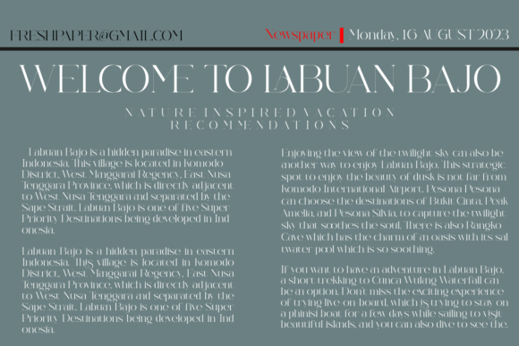Haison Font - Preview 6