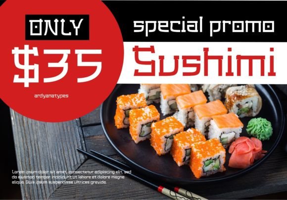 Hirosaki Font PNG with transparent background - Preview 4