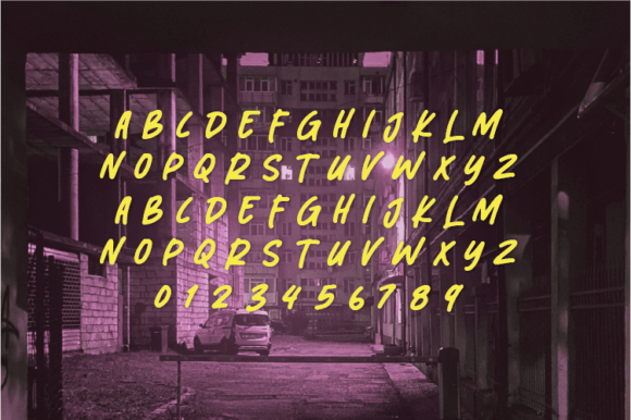 Hyperactive Font - Preview 1