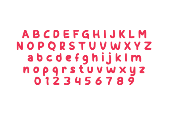 Lovely Darling Font PNG with transparent background - Preview 1