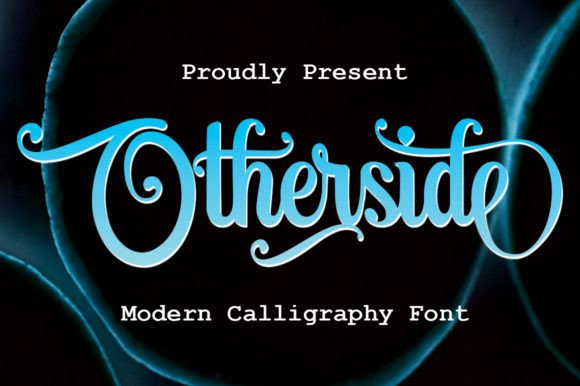 Otherside Font PNG with transparent background - Preview 1
