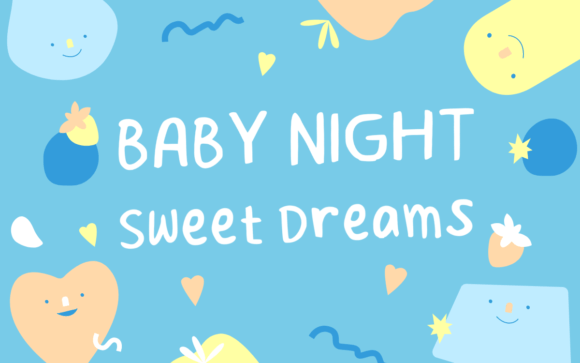 Baby Night Font - Preview 1