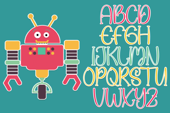 Cartoon Font - Preview 2