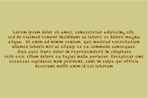Cendol Font - Preview 2