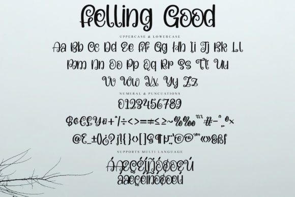 Felling Good Font - Preview 5
