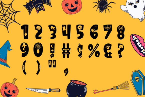 Funny Halloween Font - Preview 2