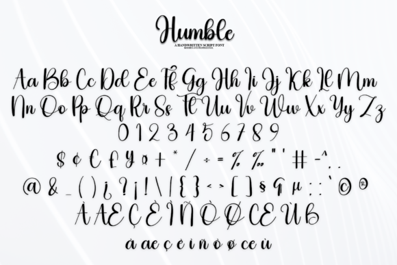 Humble Font - Preview 6