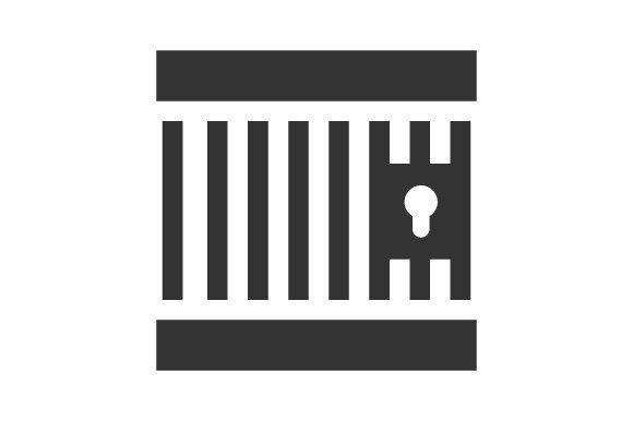 Jail, Lockup Icon
