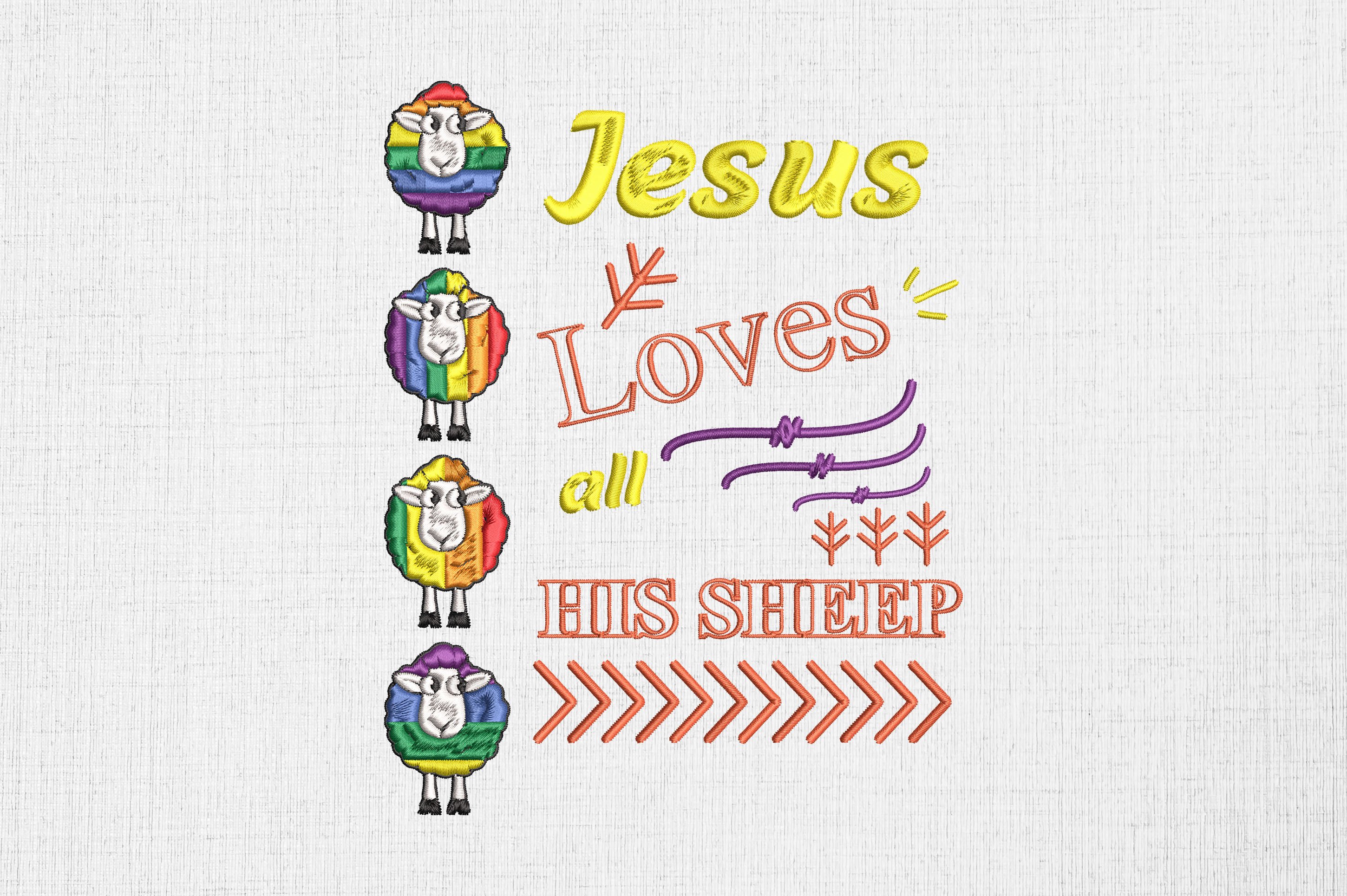 Jesus Loves All His Sheep LGBT Christian