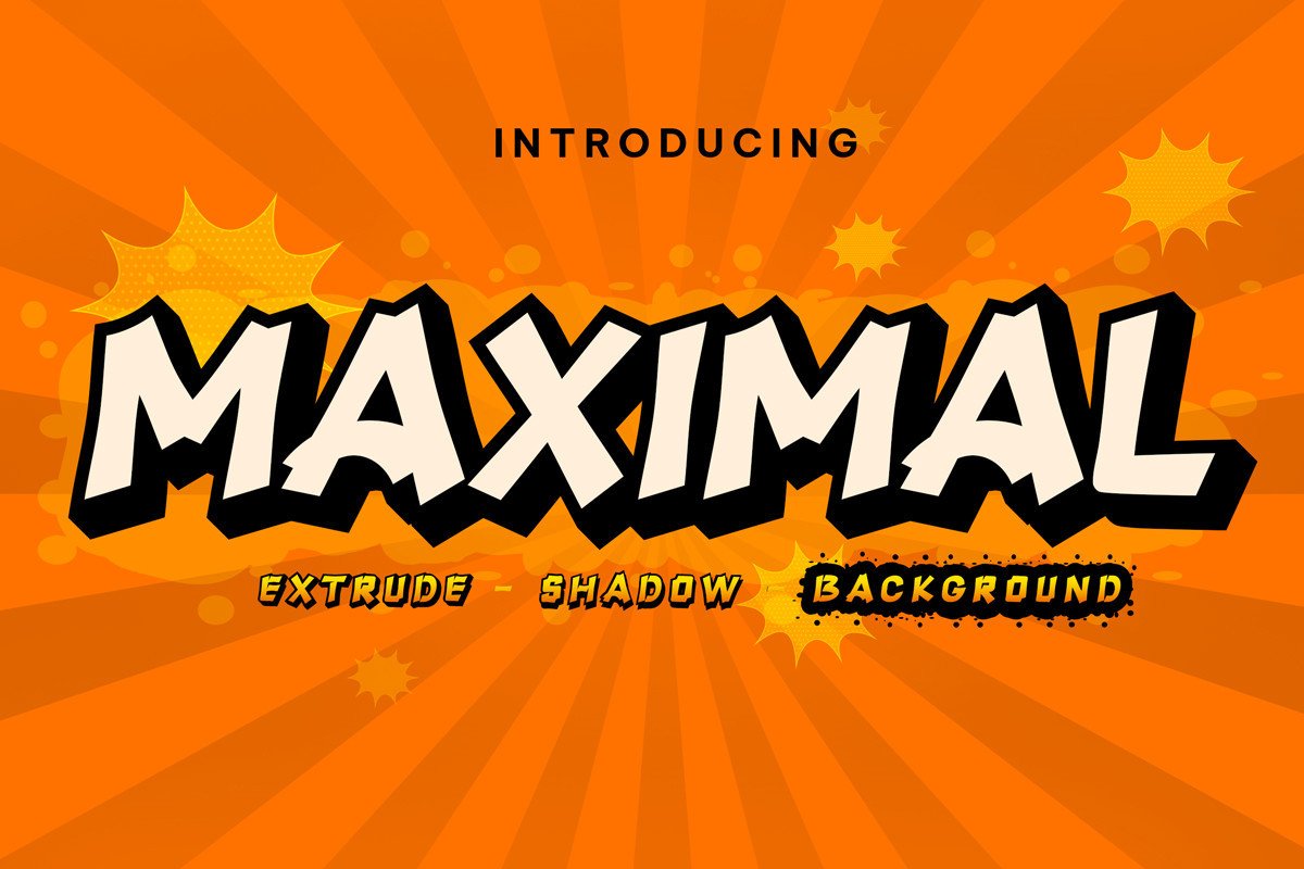 Maximal preview bold display
