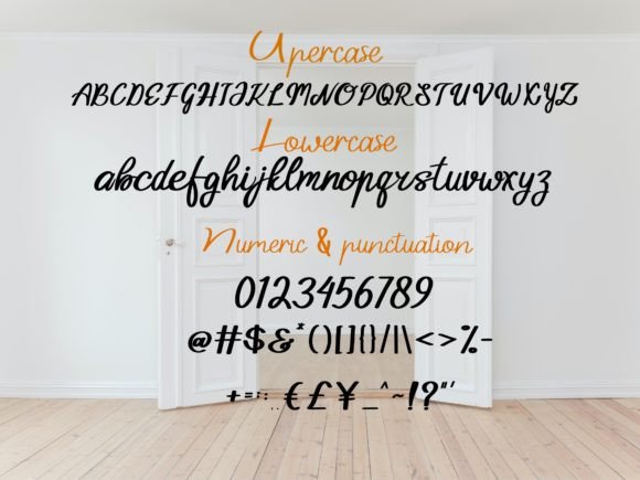 Ohayou Friday Font PNG with transparent background - Preview 4