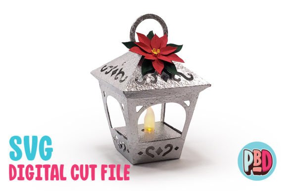 Tea Light Lantern Ornament 3d Papercraft Graphics