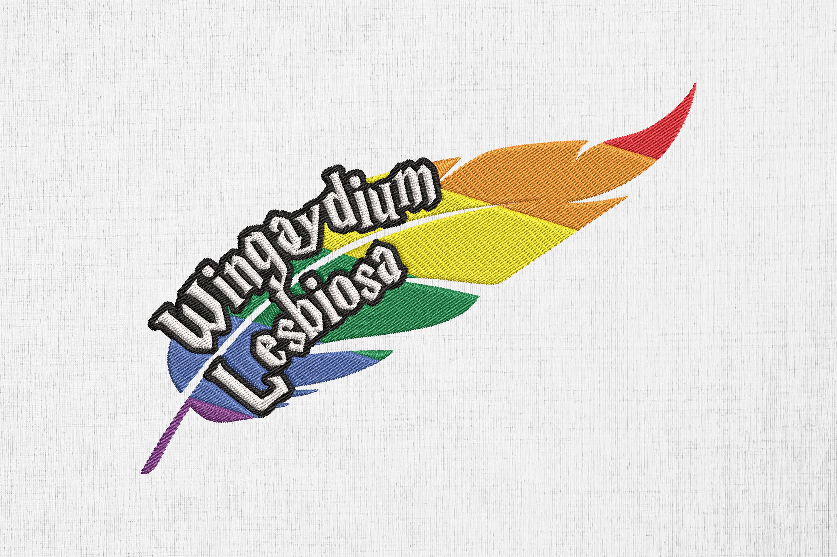 Wingaydium Lesbiosa LGBT Gay Les Pride