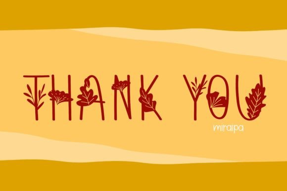 Autumn Leaves Font - Preview 5