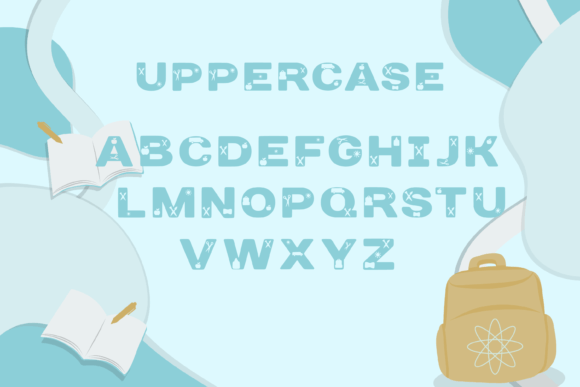 Back to School Font - Preview 1