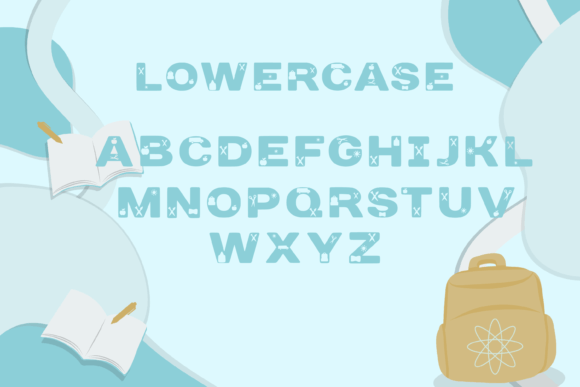 Back to School Font - Preview 2