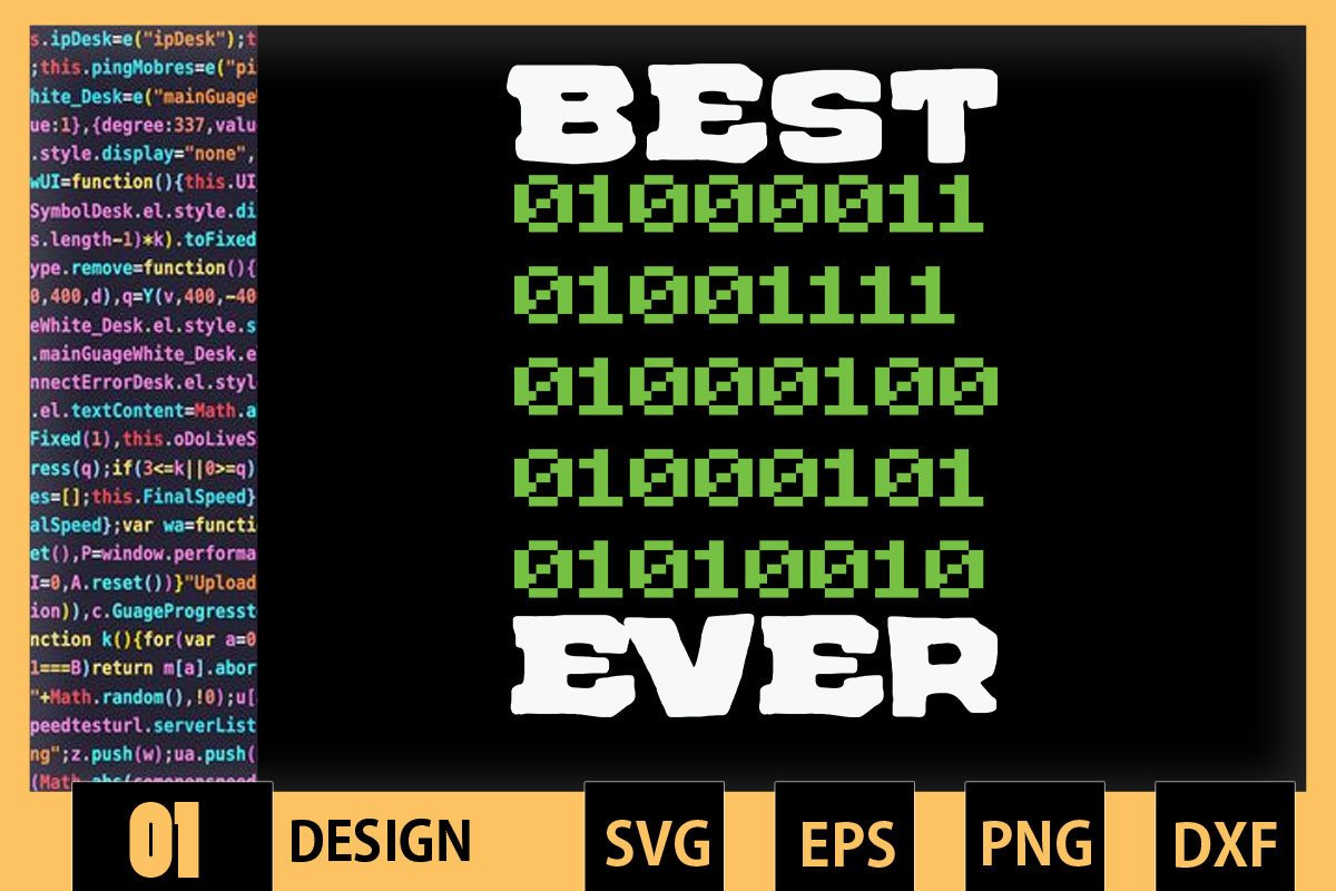 Best CODER in Binary Code Graphic by Skinite · Creative Fabrica