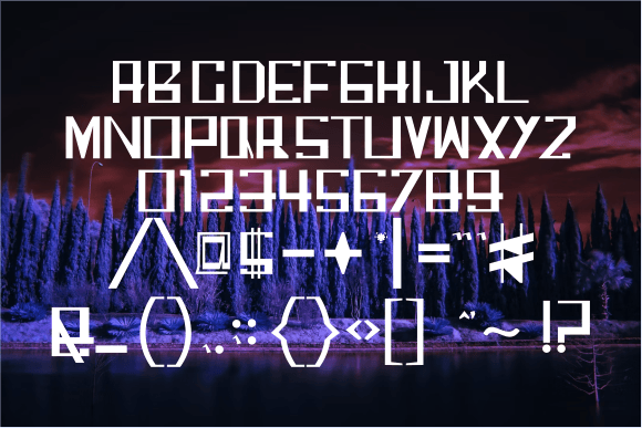 Brokee Font - Preview 1