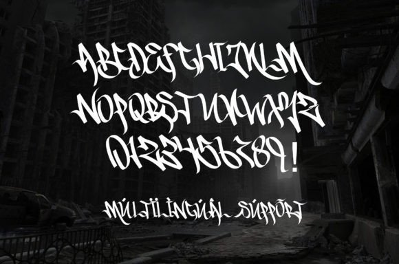 Dark Sider Font - Preview 1