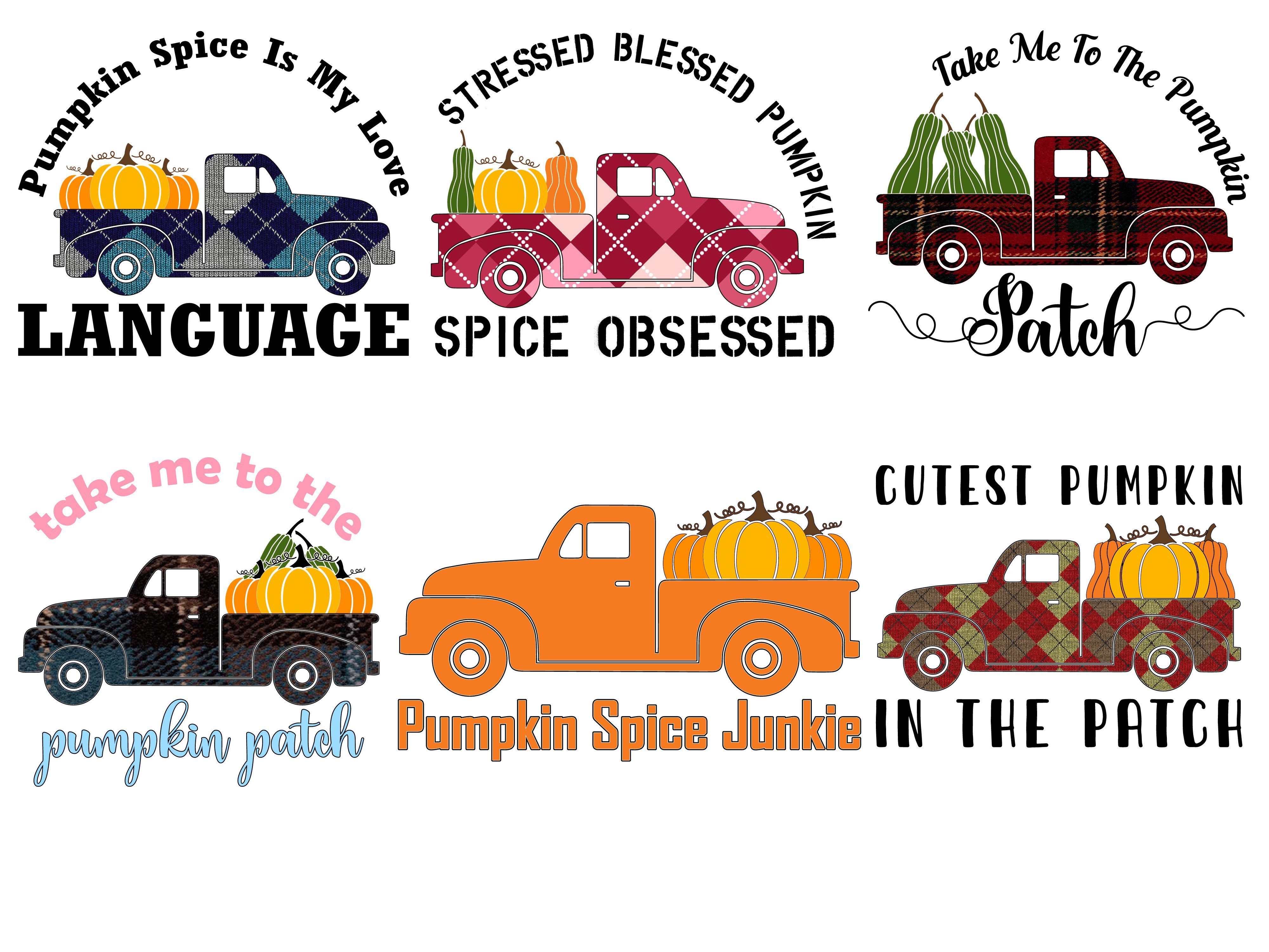 Fall Pumpkin Sublimation Bundle Graphic by Print Magic · Creative Fabrica