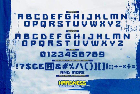 Hardness Font - Preview 5