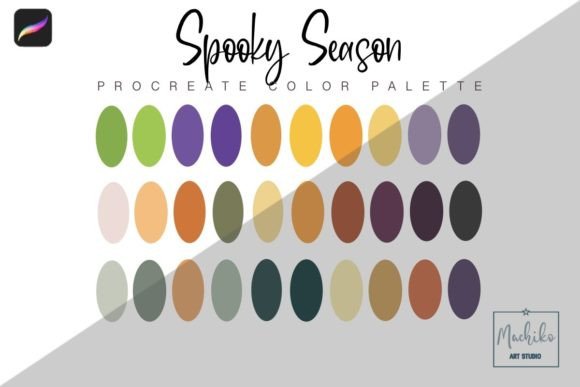 Procreate Color Palette | Juicy Graphic by point · Creative Fabrica