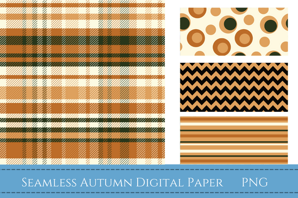 Autumn Digital Paper Graphic by Chantal Art Designs · Creative Fabrica