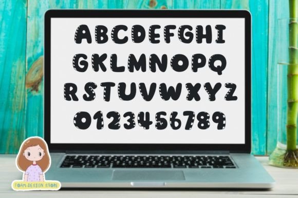 Black Font - Preview 2