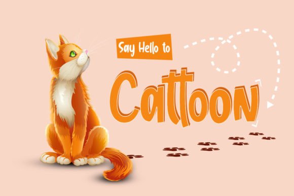 Cattoon Font - Preview 2