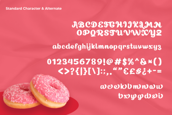 Donut Catchy Font - Preview 6