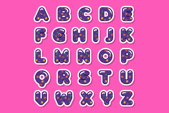 Fall Leaves Font - Preview 1