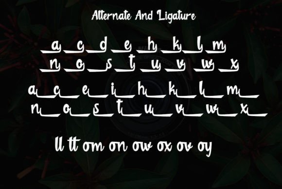 Logitect Font PNG with transparent background - Preview 4