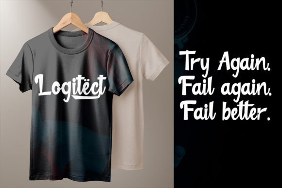 Logitect Font PNG with transparent background - Preview 6