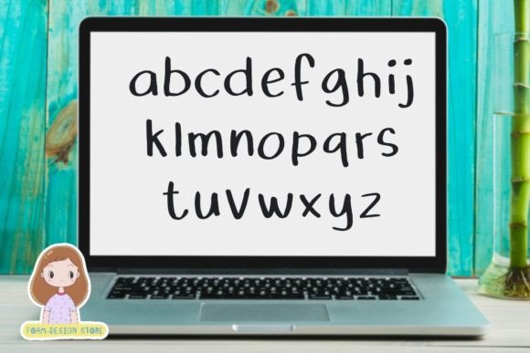 Pen Marker Font PNG with transparent background - Preview 3