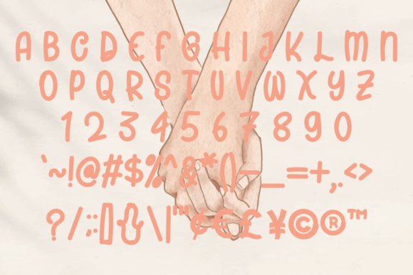Sister Soulmate Font PNG with transparent background - Preview 3