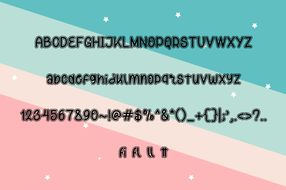 Amorany Bubble Font - Preview 4