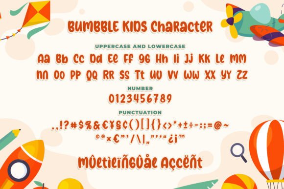 Bumble Kids Font - Preview 3
