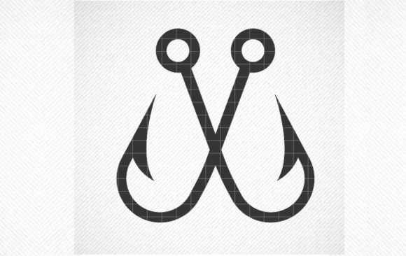 crossed fishing hooks svg Crossed Fishing Hooks Svg, Fish Hook Png Graphic by SVG DEN · Creative  Fabrica