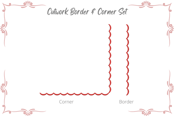 Cutwork Border and Corner
