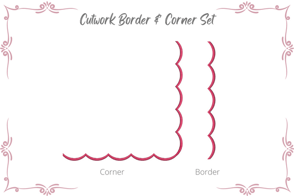Cutwork Border and Corner