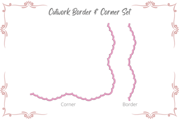 Cutwork Border and Corner