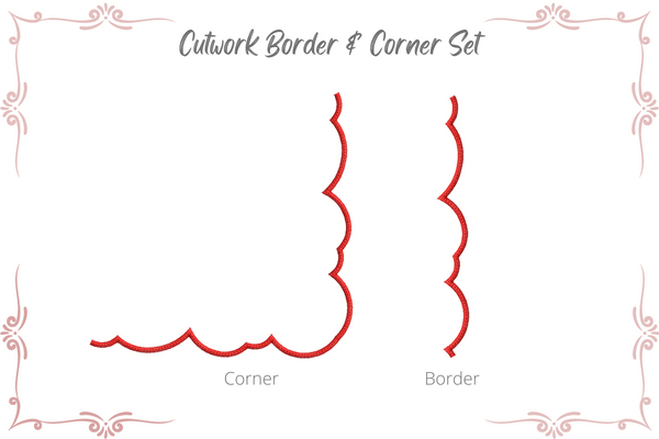 Cutwork Border and Corner
