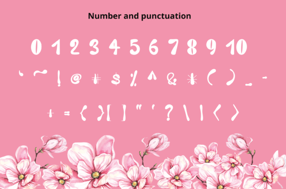 Magnolia Fiona Font PNG with transparent background - Preview 2