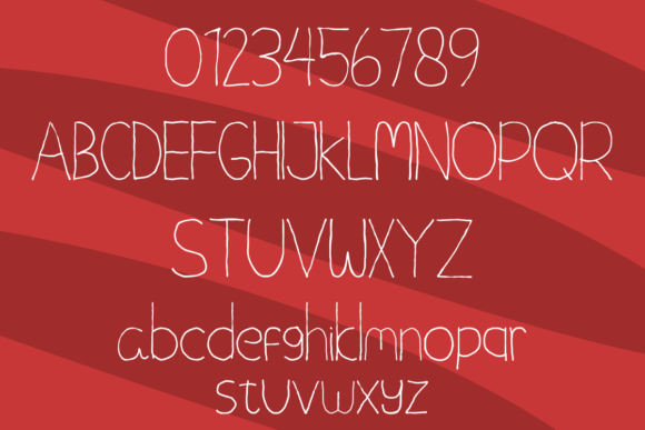 Neverthink Font PNG with transparent background - Preview 1