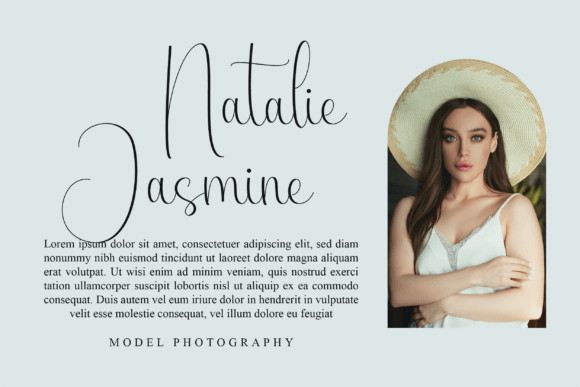 Natalie Christmas Font PNG with transparent background - Preview 1