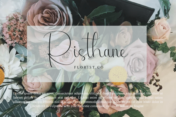 Natalie Christmas Font PNG with transparent background - Preview 3