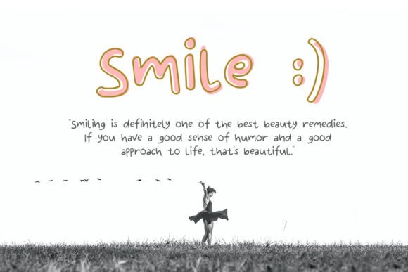 Ririen's Notes Font PNG with transparent background - Preview 2